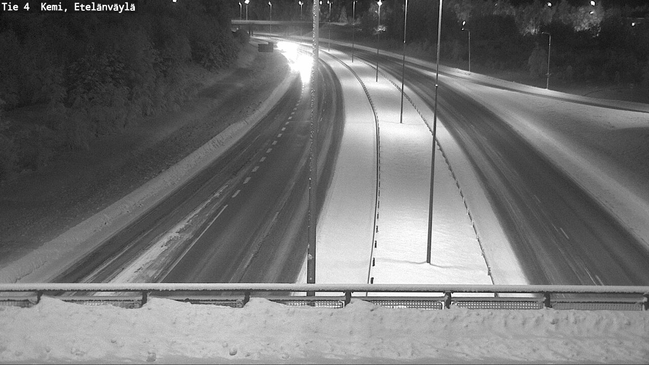 Kelikamerat Kuva Tie 4 Kemi, Etelänväylä, Kemi, Lappi