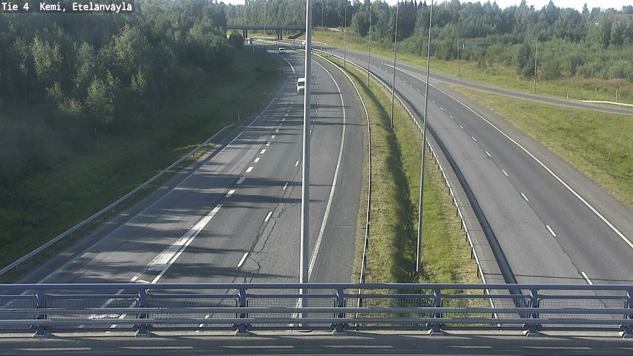 Weather Camera Image Road 4 Kemi, Etelänväylä, Kemi, Lappi