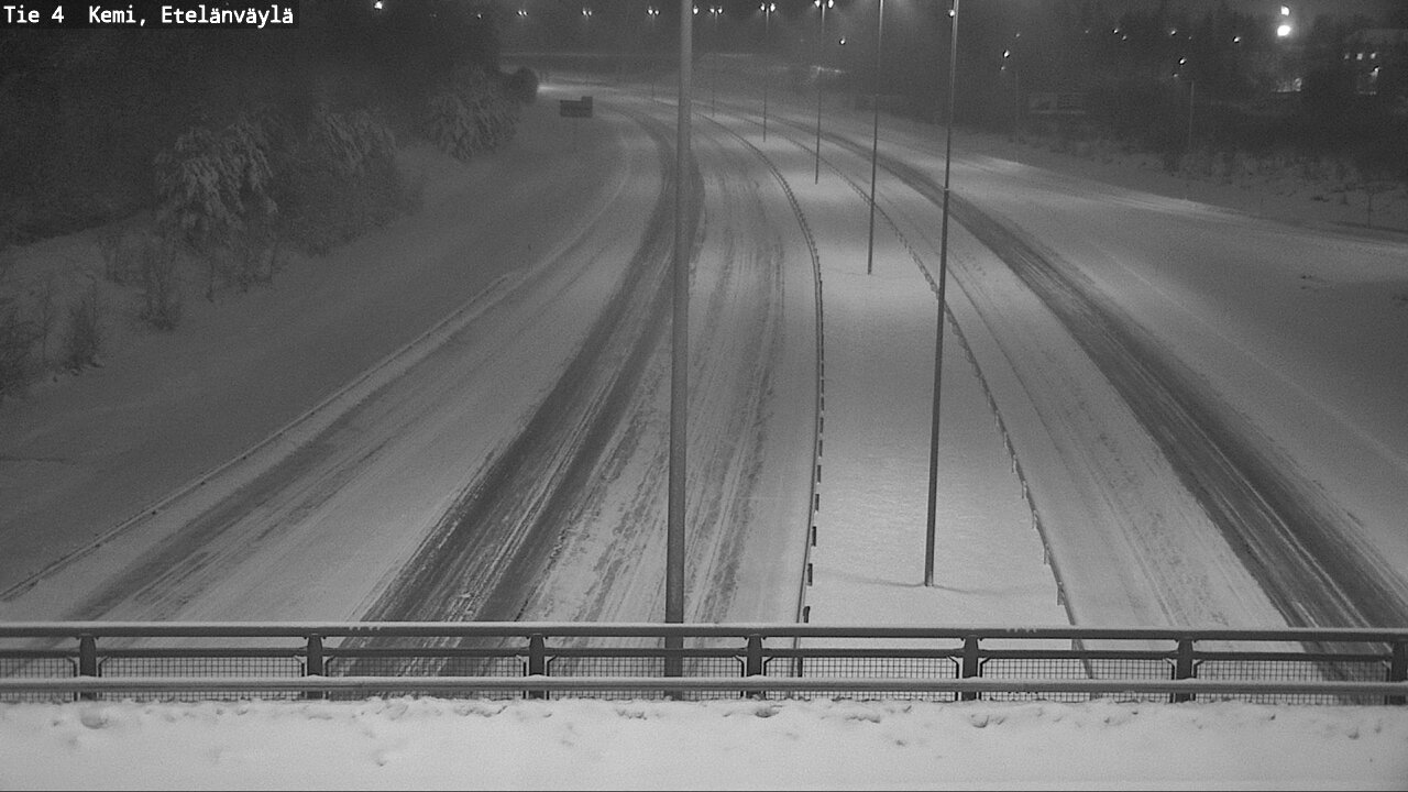 Kelikamerat Kuva Tie 4 Kemi, Etelänväylä, Kemi, Lappi