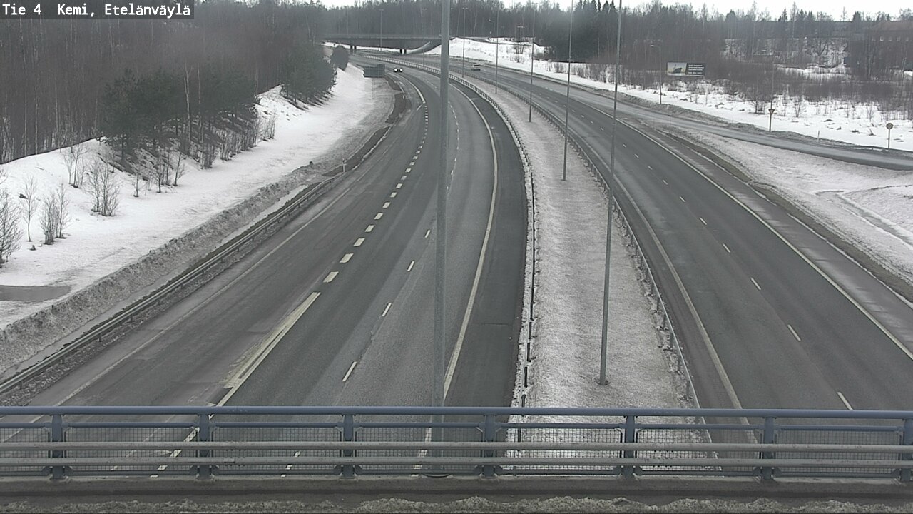 Kelikamerat Kuva Tie 4 Kemi, Etelänväylä, Kemi, Lappi