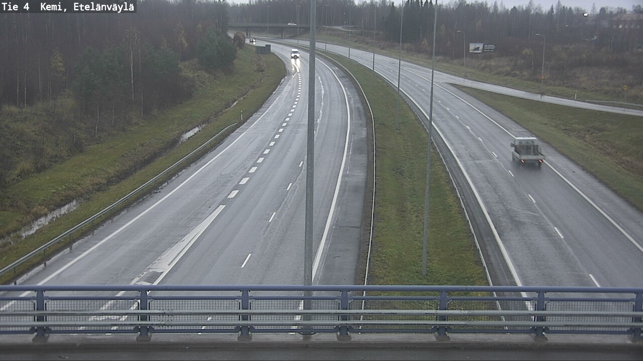 Kelikamerat Kuva Tie 4 Kemi, Etelänväylä, Kemi, Lappi