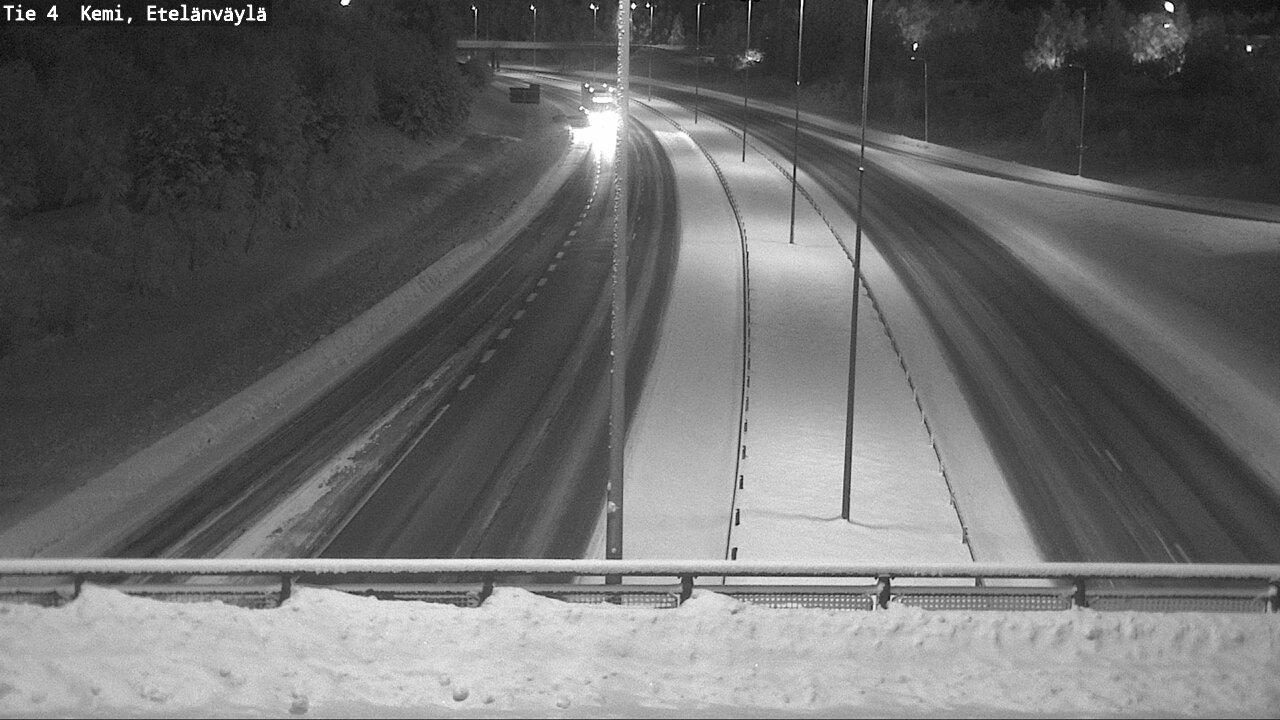 Kelikamerat Kuva Tie 4 Kemi, Etelänväylä, Kemi, Lappi