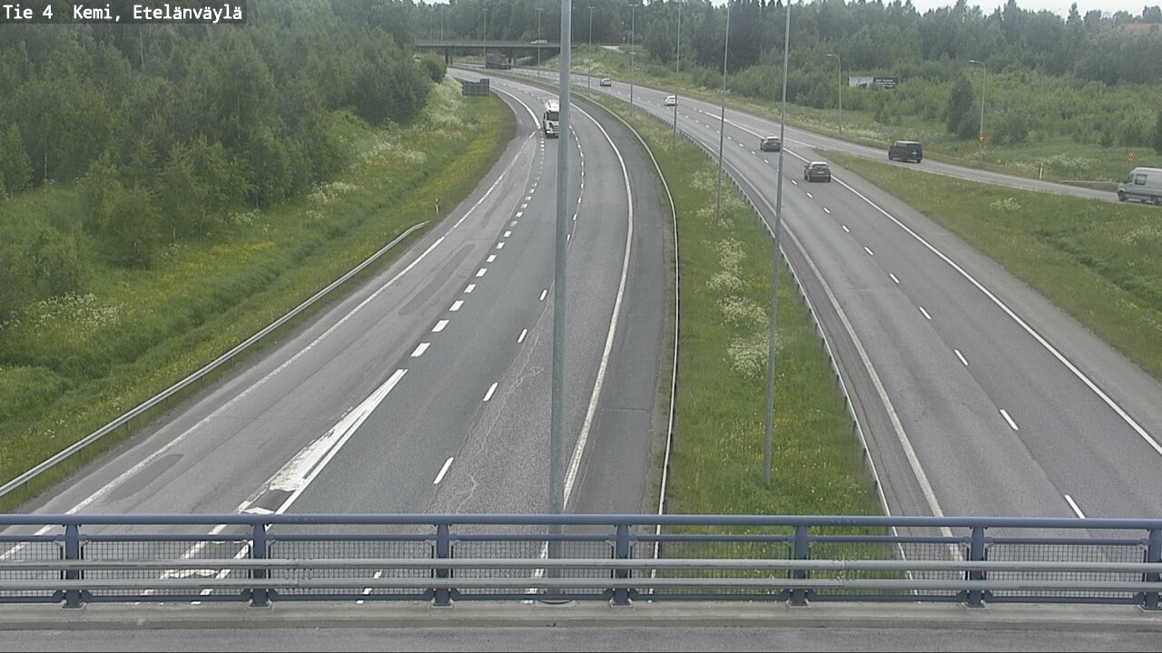 Kelikamerat Kuva Tie 4 Kemi, Etelänväylä, Kemi, Lappi