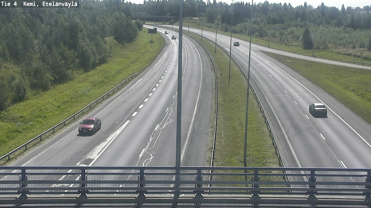 Kelikamerat Kuva Tie 4 Kemi, Etelänväylä, Kemi, Lappi