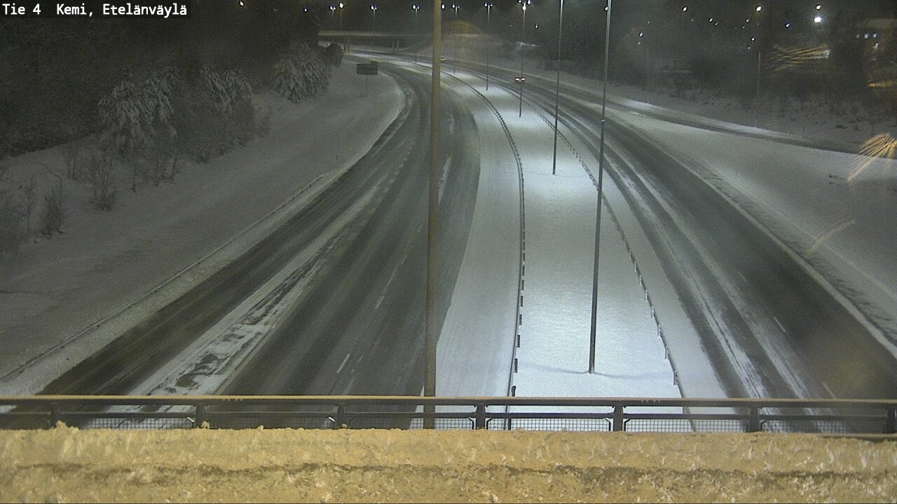 Kelikamerat Kuva Tie 4 Kemi, Etelänväylä, Kemi, Lappi