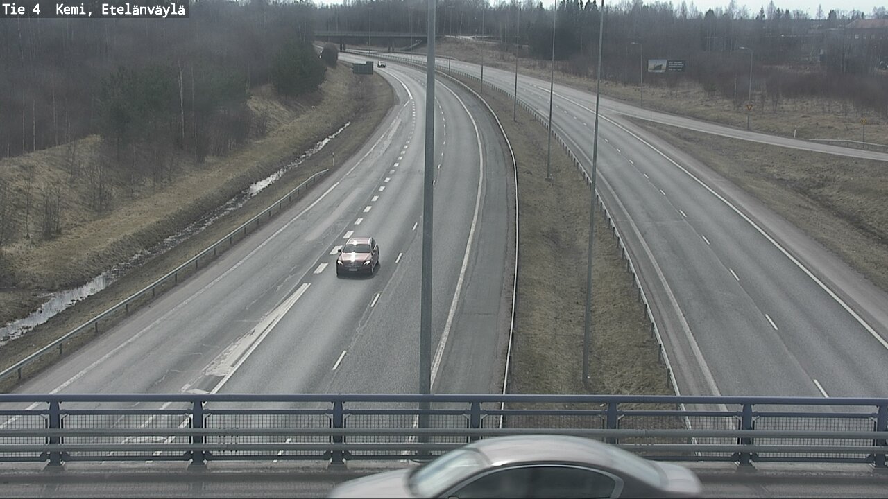 Weather Camera Image Väg 4 Kemi, Etelänväylä, Kemi, Lappi