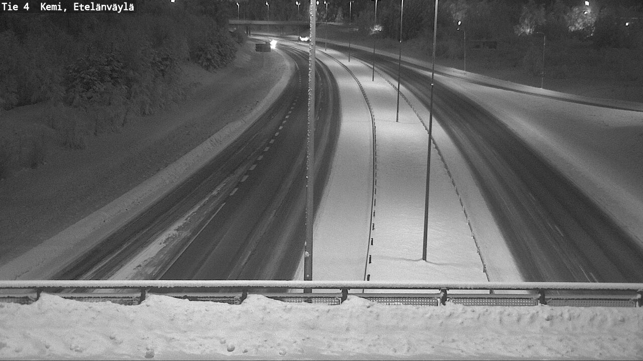 Kelikamerat Kuva Tie 4 Kemi, Etelänväylä, Kemi, Lappi