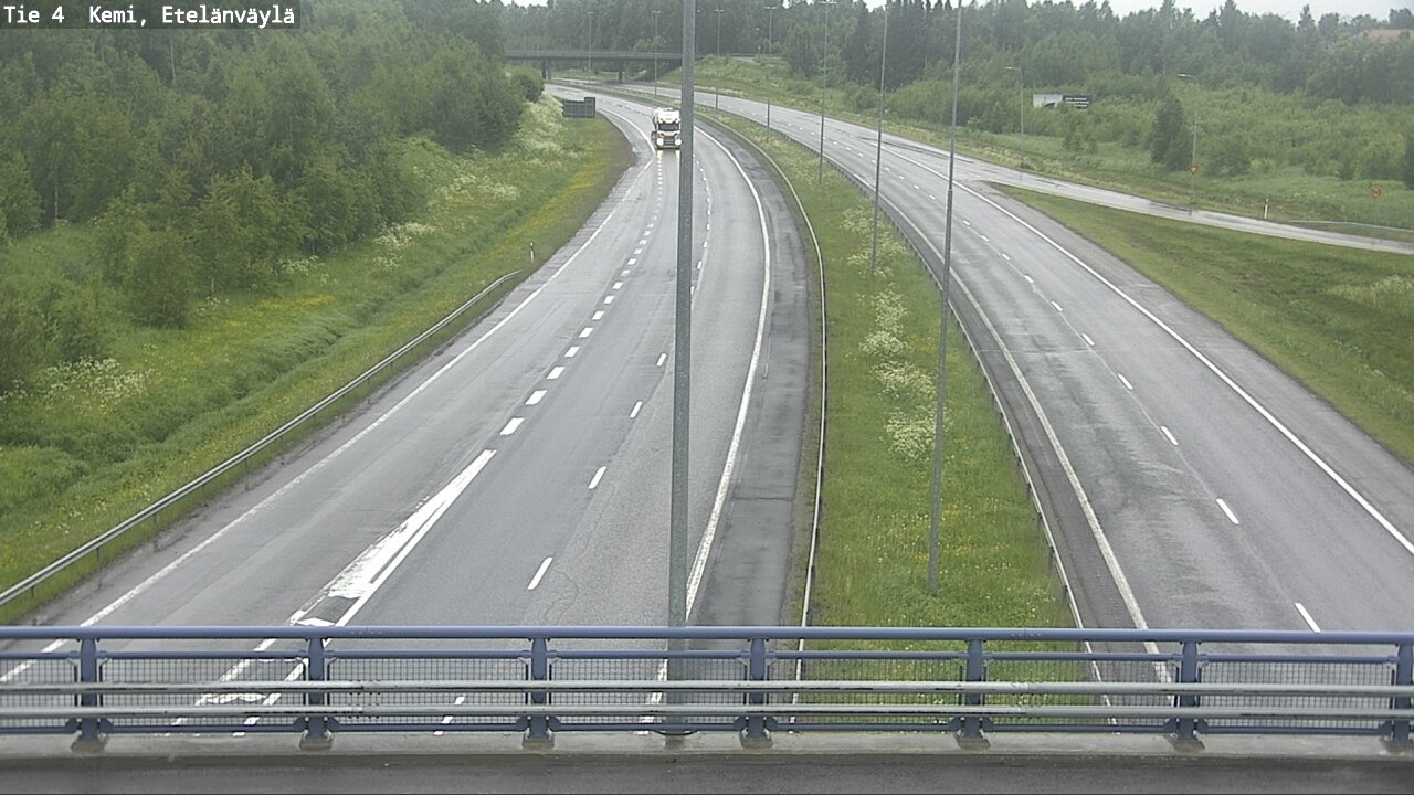 Kelikamerat Kuva Tie 4 Kemi, Etelänväylä, Kemi, Lappi
