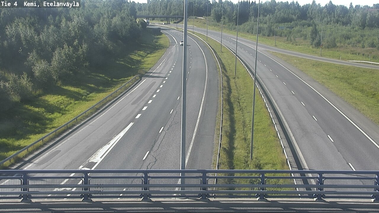 Kelikamerat Kuva Tie 4 Kemi, Etelänväylä, Kemi, Lappi