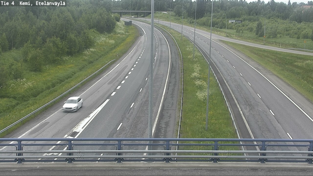 Weather Camera Image Road 4 Kemi, Etelänväylä, Kemi, Lappi