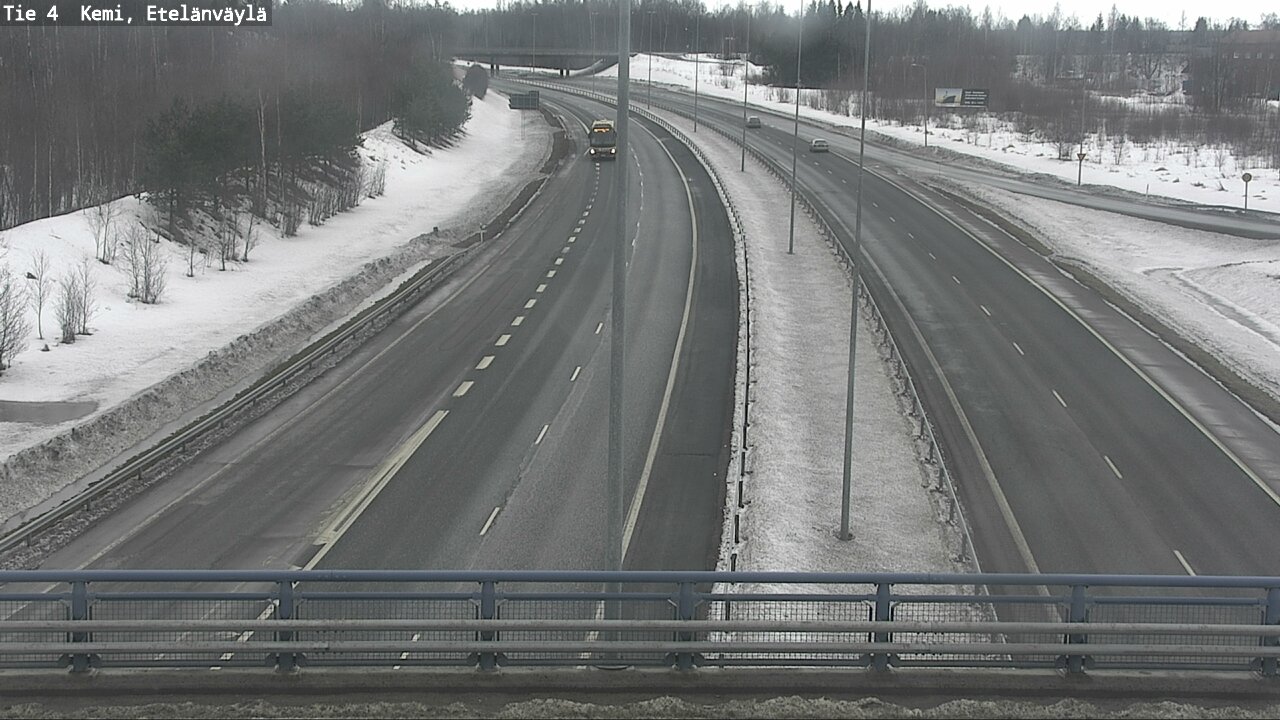 Kelikamerat Kuva Tie 4 Kemi, Etelänväylä, Kemi, Lappi