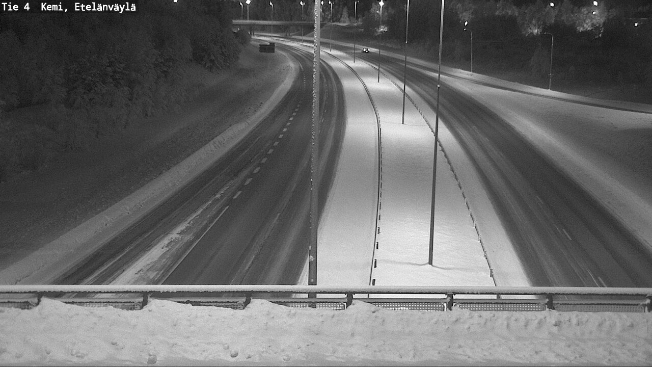 Kelikamerat Kuva Tie 4 Kemi, Etelänväylä, Kemi, Lappi