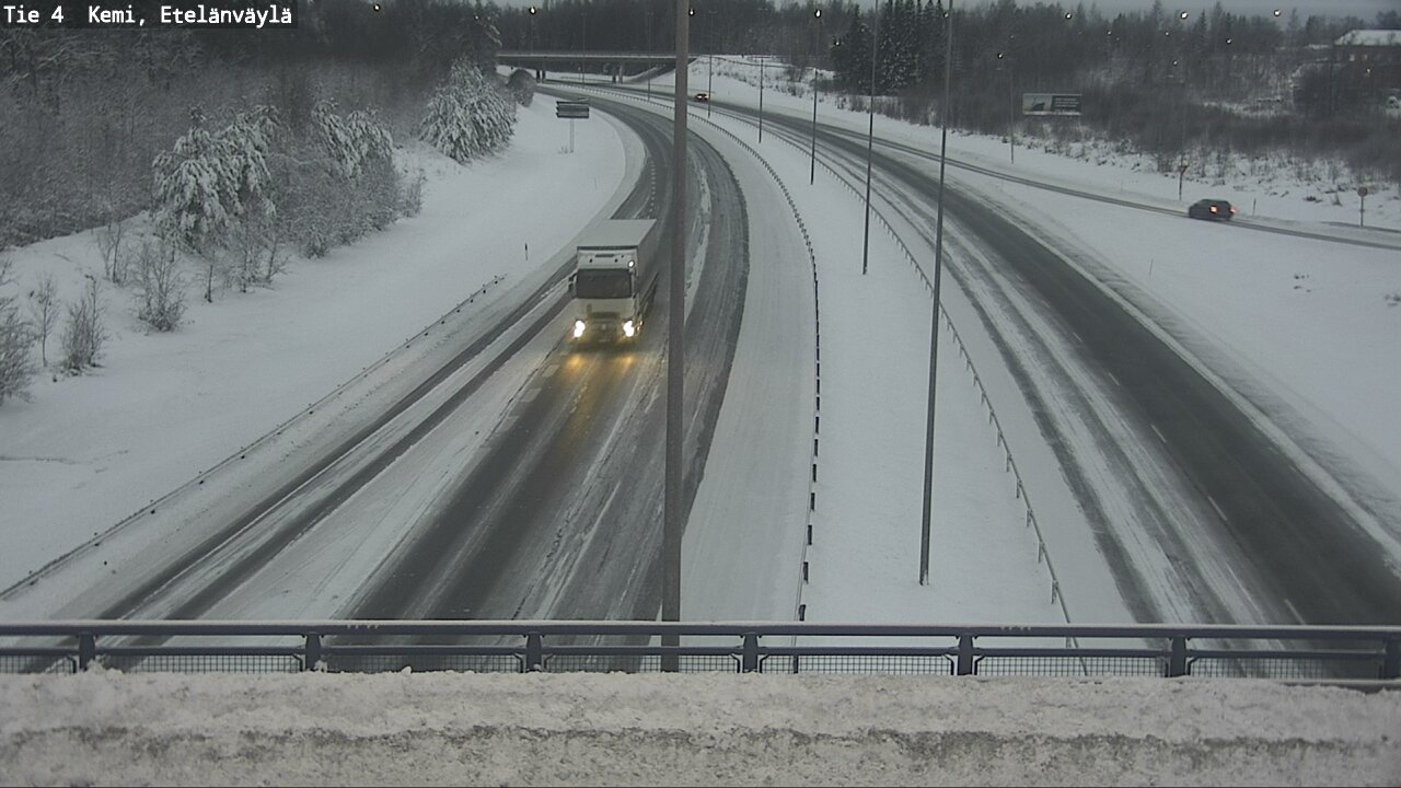 Kelikamerat Kuva Tie 4 Kemi, Etelänväylä, Kemi, Lappi