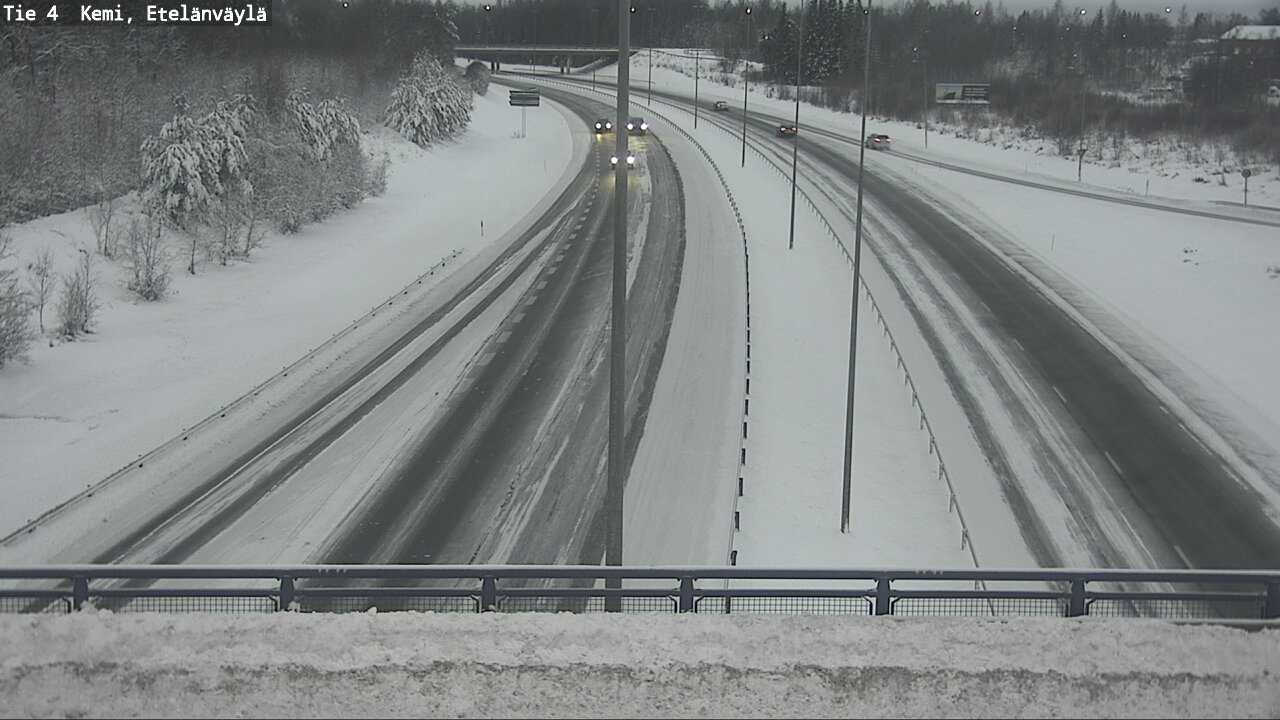 Kelikamerat Kuva Tie 4 Kemi, Etelänväylä, Kemi, Lappi