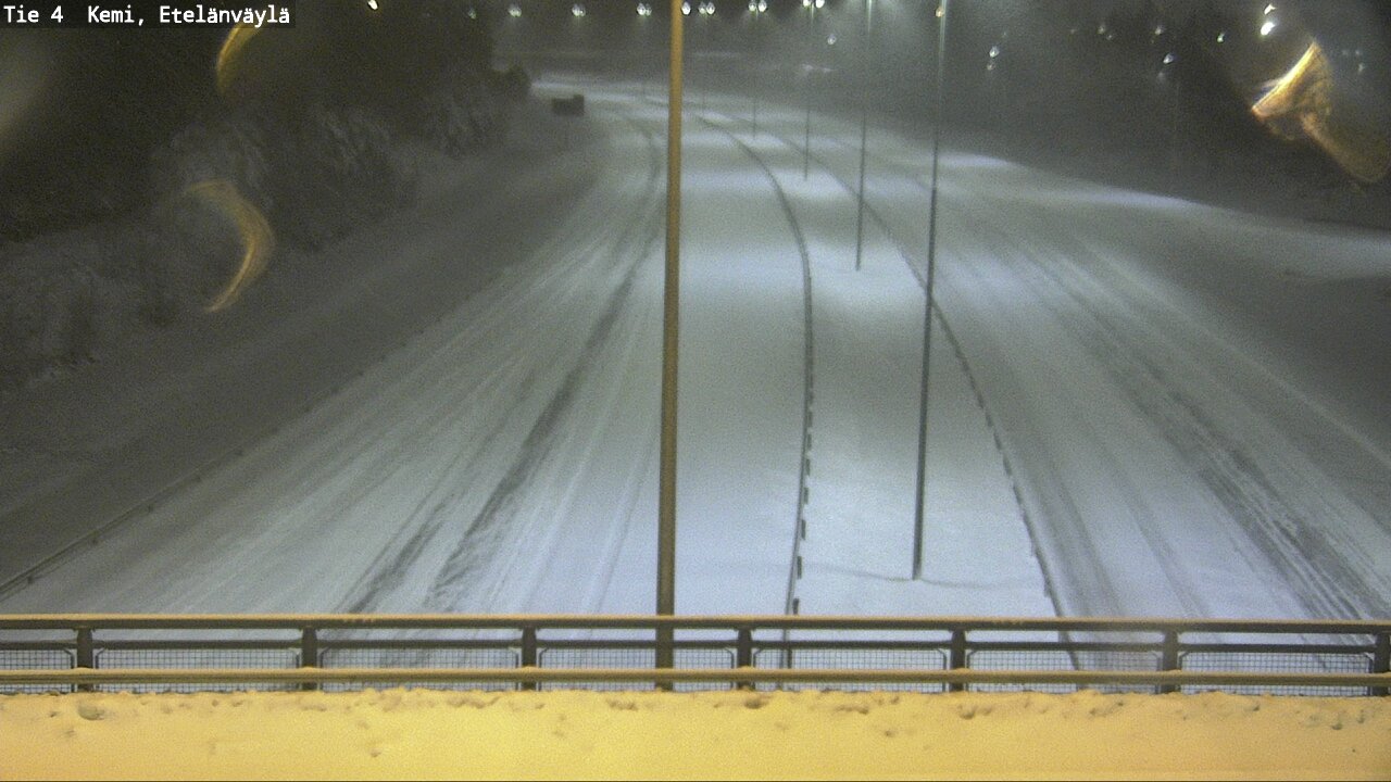 Kelikamerat Kuva Tie 4 Kemi, Etelänväylä, Kemi, Lappi