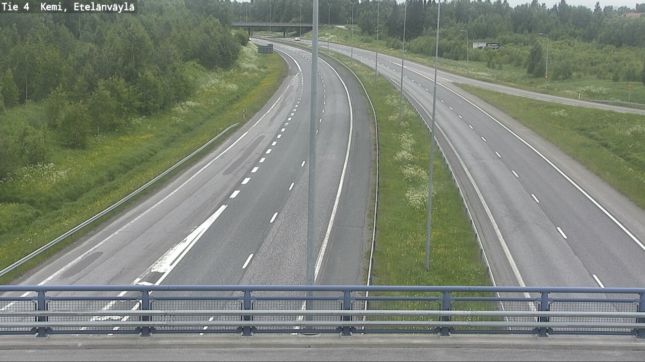 Kelikamerat Kuva Tie 4 Kemi, Etelänväylä, Kemi, Lappi