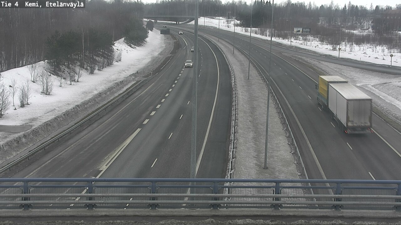 Kelikamerat Kuva Tie 4 Kemi, Etelänväylä, Kemi, Lappi