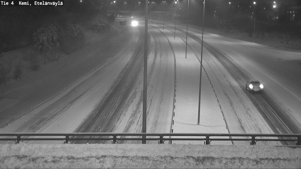 Kelikamerat Kuva Tie 4 Kemi, Etelänväylä, Kemi, Lappi
