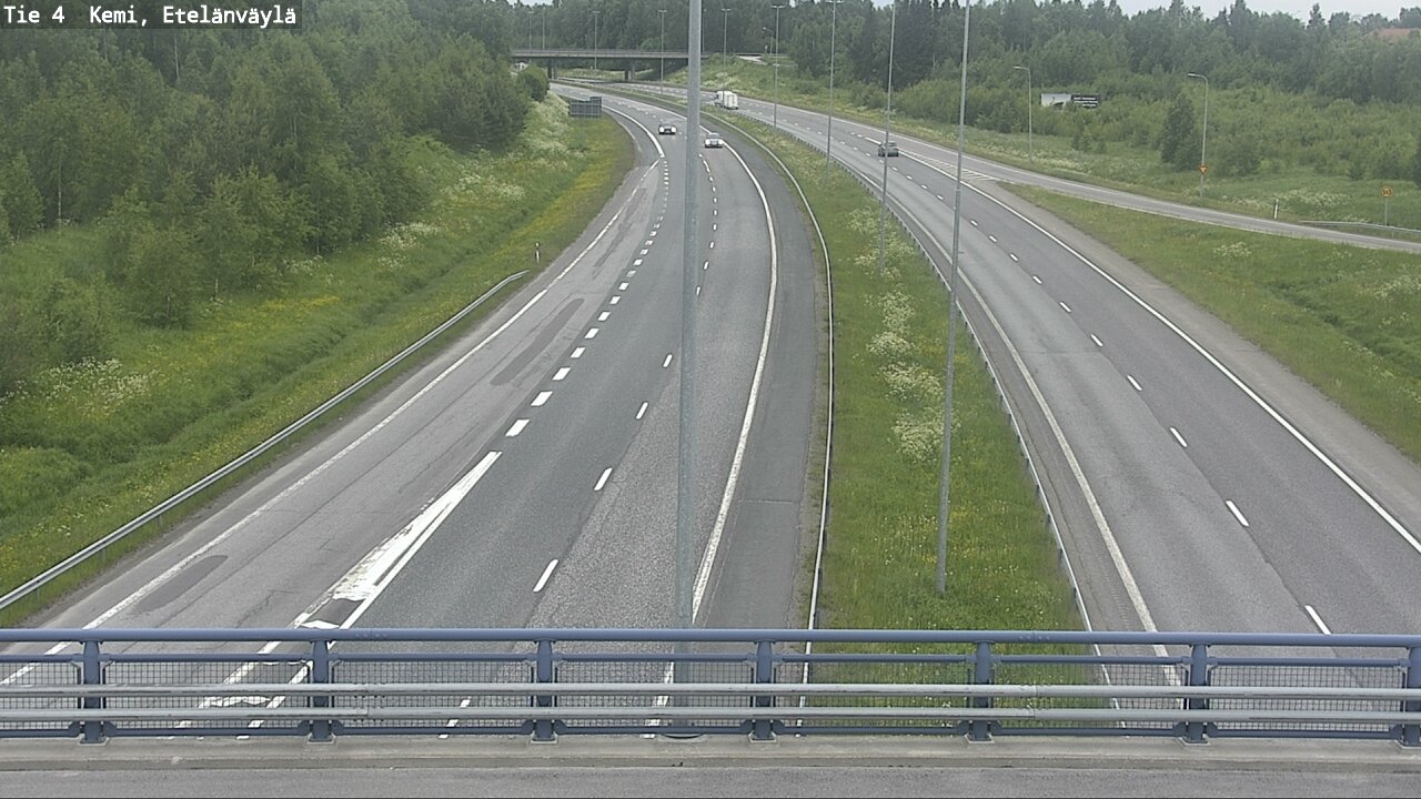 Kelikamerat Kuva Tie 4 Kemi, Etelänväylä, Kemi, Lappi