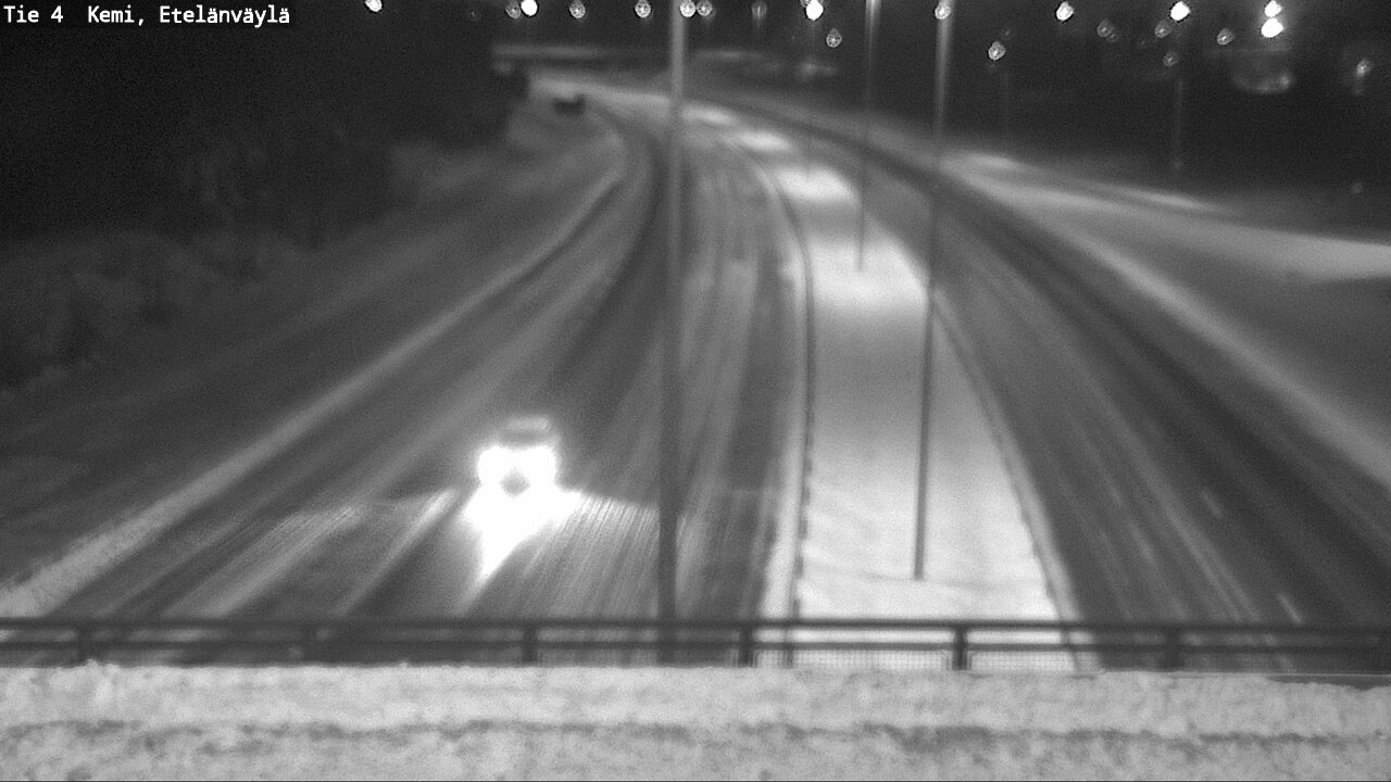 Weather Camera Image Road 4 Kemi, Etelänväylä, Kemi, Lappi