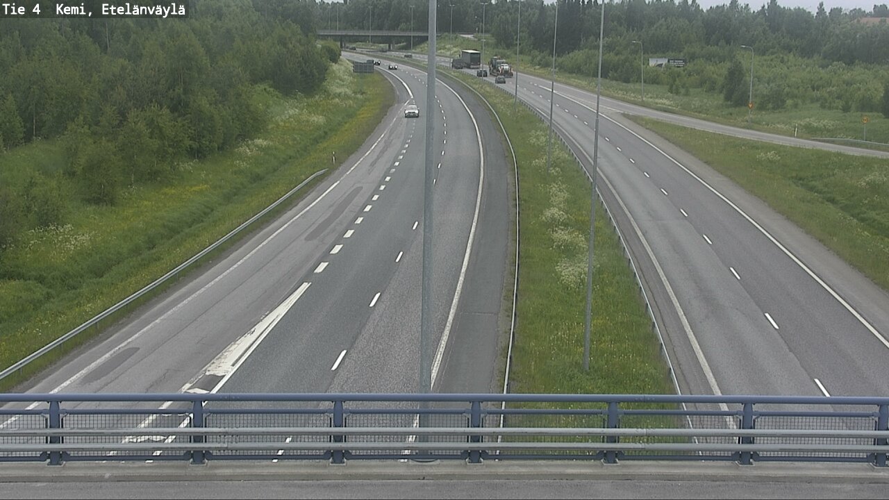 Kelikamerat Kuva Tie 4 Kemi, Etelänväylä, Kemi, Lappi