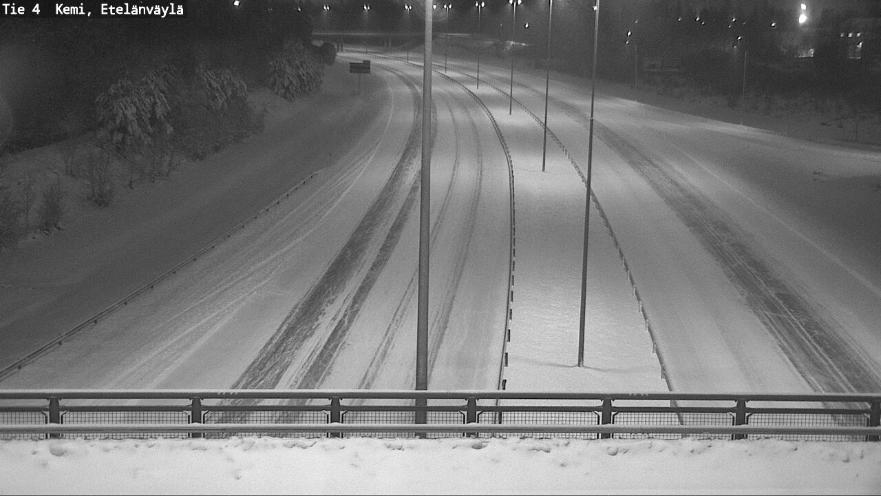 Kelikamerat Kuva Tie 4 Kemi, Etelänväylä, Kemi, Lappi