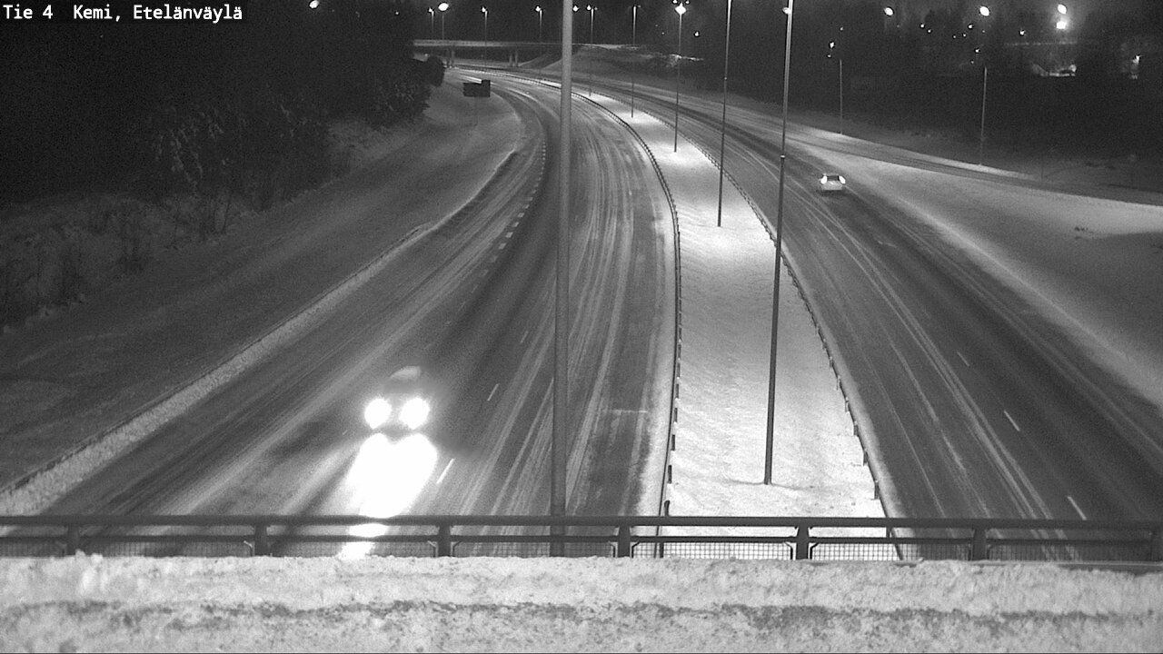 Weather Camera Image Road 4 Kemi, Etelänväylä, Kemi, Lappi