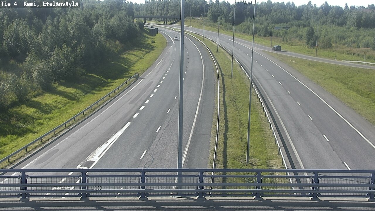 Weather Camera Image Road 4 Kemi, Etelänväylä, Kemi, Lappi