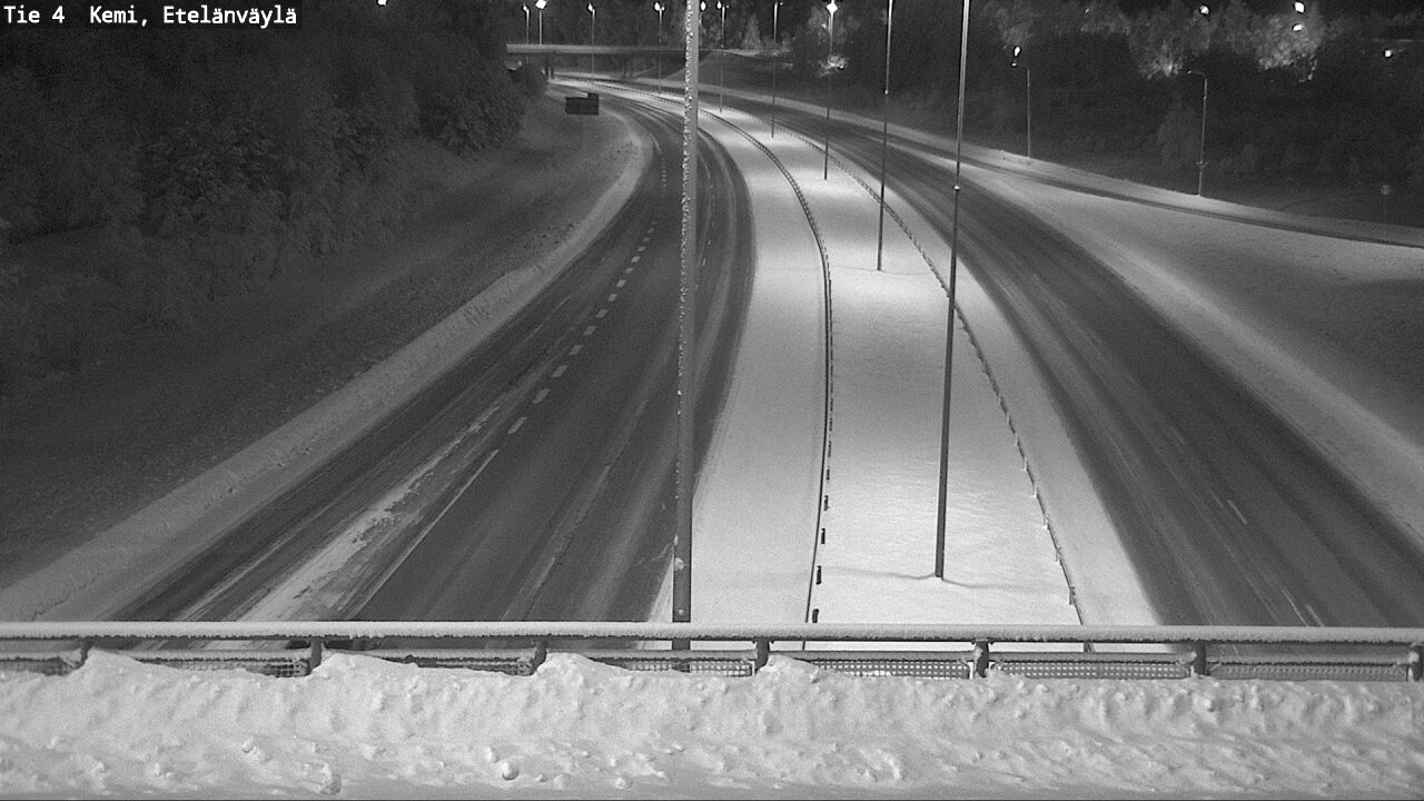 Kelikamerat Kuva Tie 4 Kemi, Etelänväylä, Kemi, Lappi