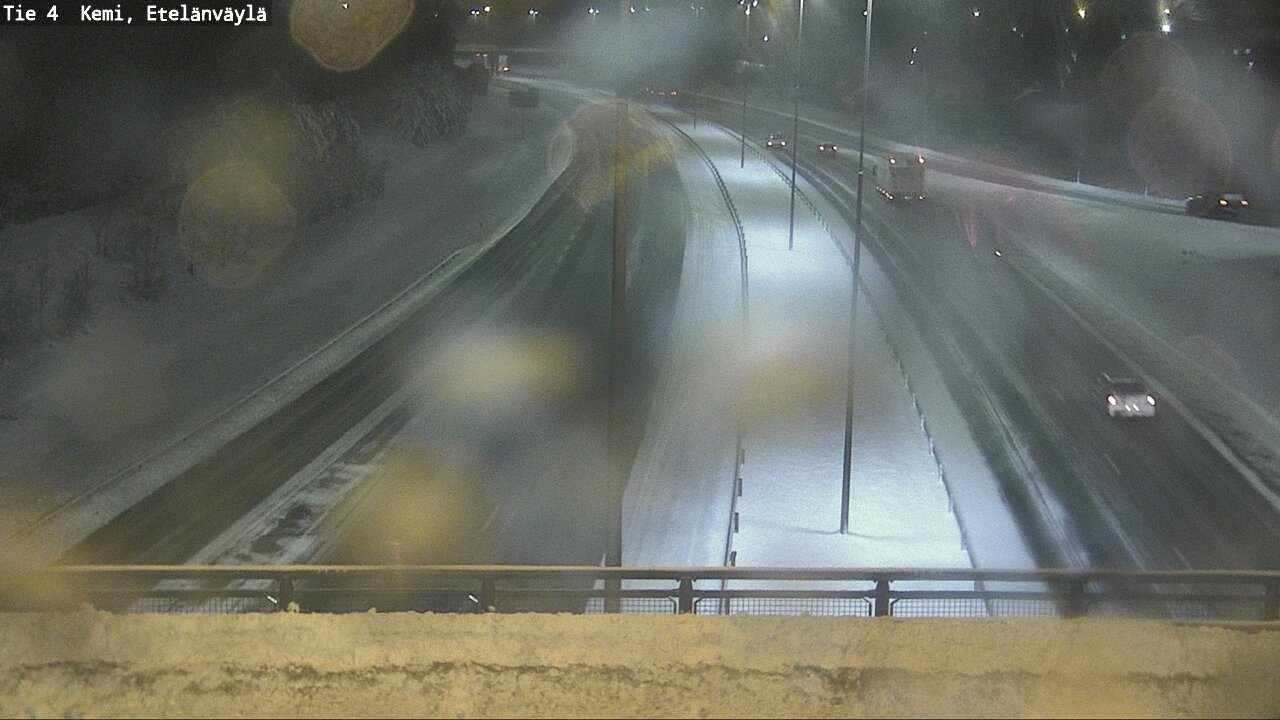 Kelikamerat Kuva Tie 4 Kemi, Etelänväylä, Kemi, Lappi