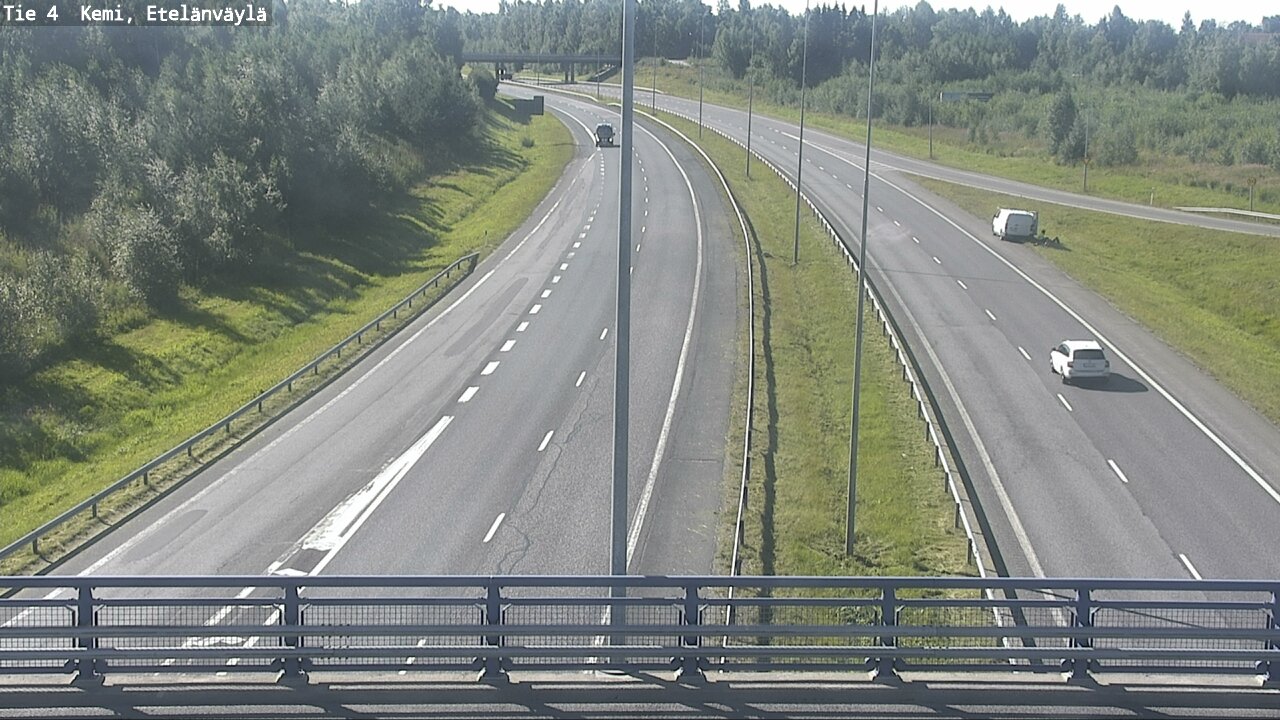 Kelikamerat Kuva Tie 4 Kemi, Etelänväylä, Kemi, Lappi