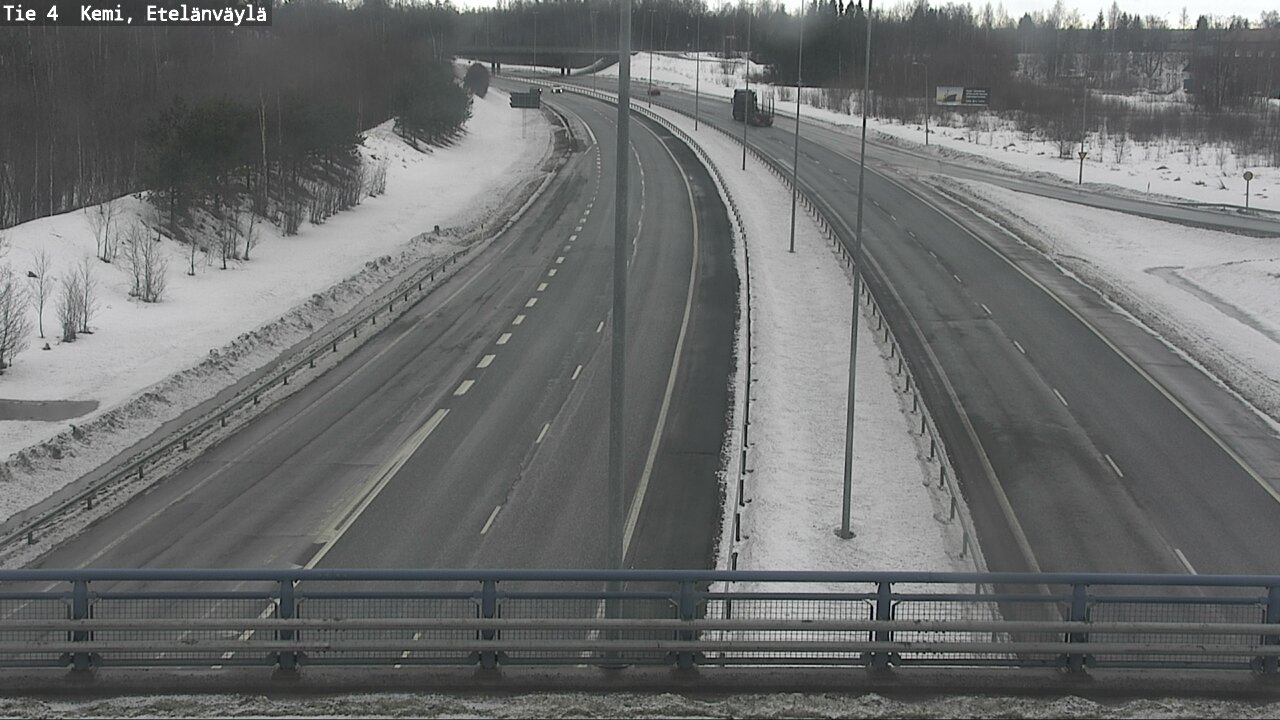 Kelikamerat Kuva Tie 4 Kemi, Etelänväylä, Kemi, Lappi