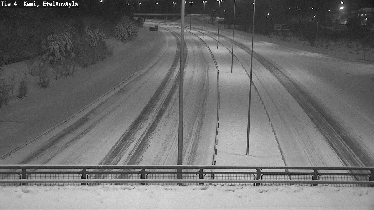 Kelikamerat Kuva Tie 4 Kemi, Etelänväylä, Kemi, Lappi