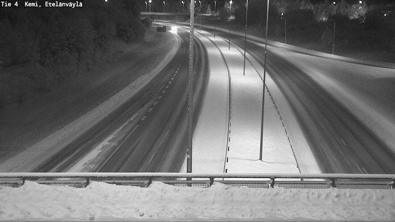 Kelikamerat Kuva Tie 4 Kemi, Etelänväylä, Kemi, Lappi