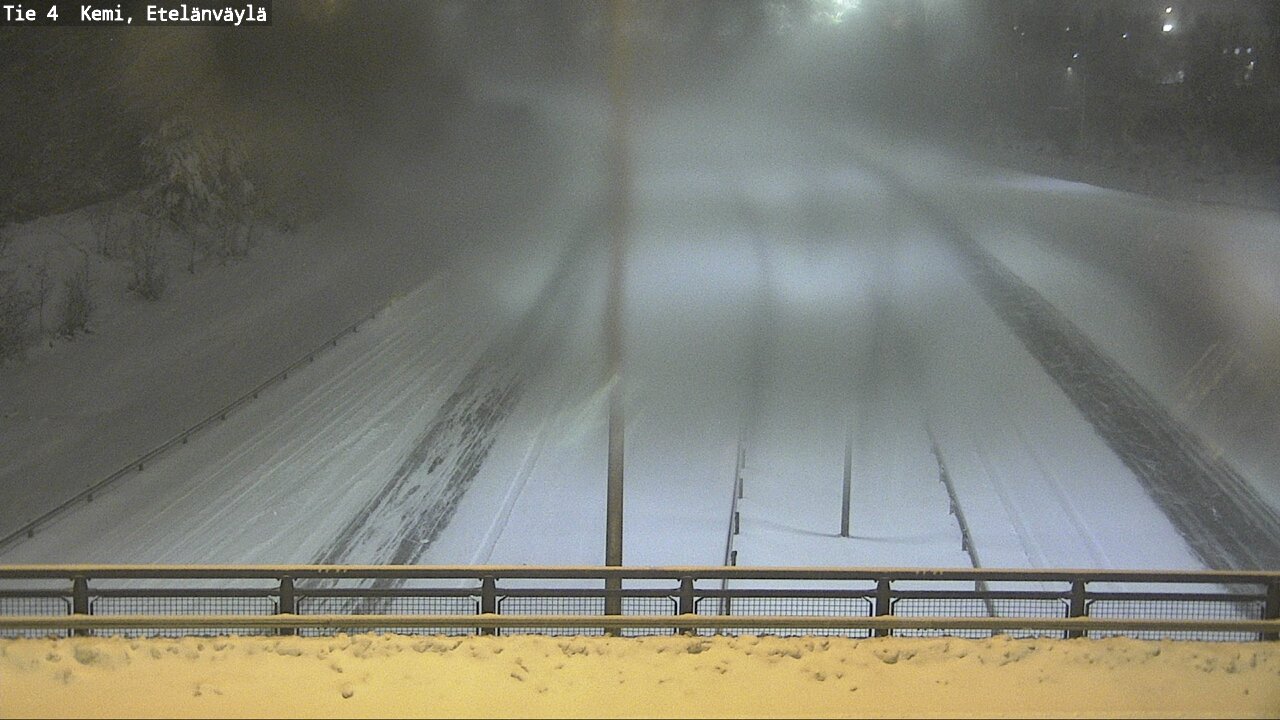 Kelikamerat Kuva Tie 4 Kemi, Etelänväylä, Kemi, Lappi