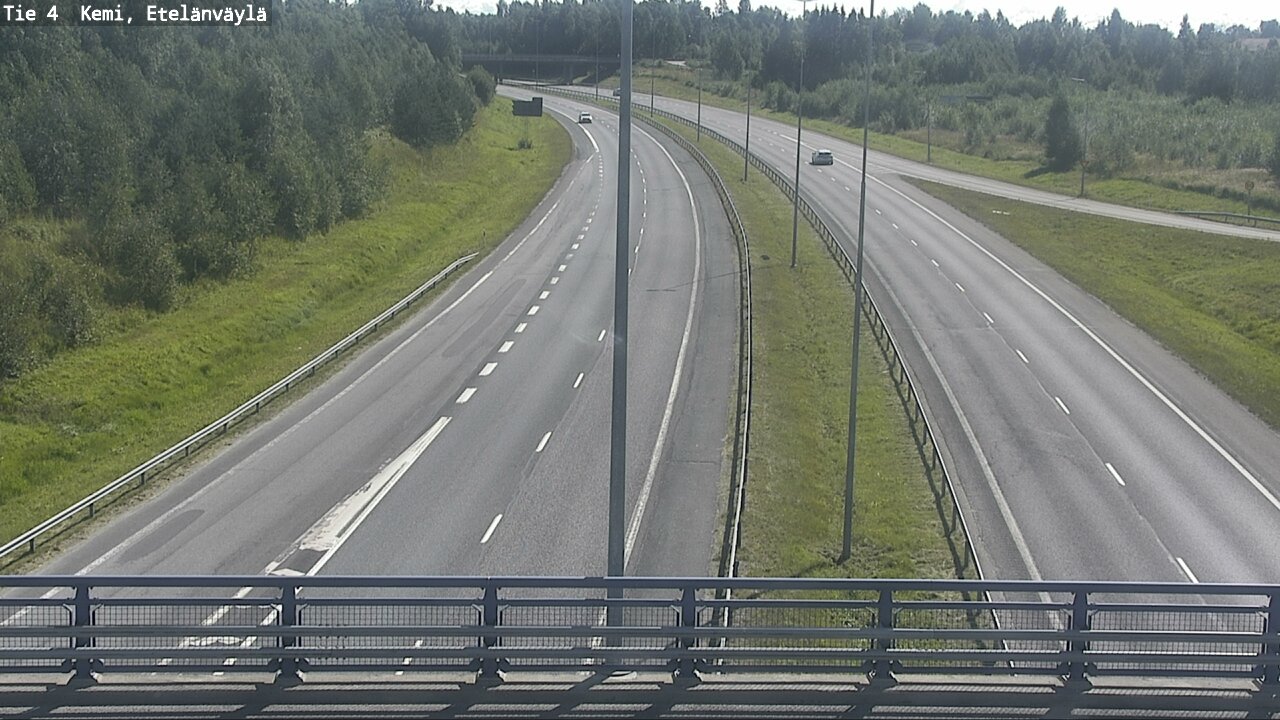 Kelikamerat Kuva Tie 4 Kemi, Etelänväylä, Kemi, Lappi