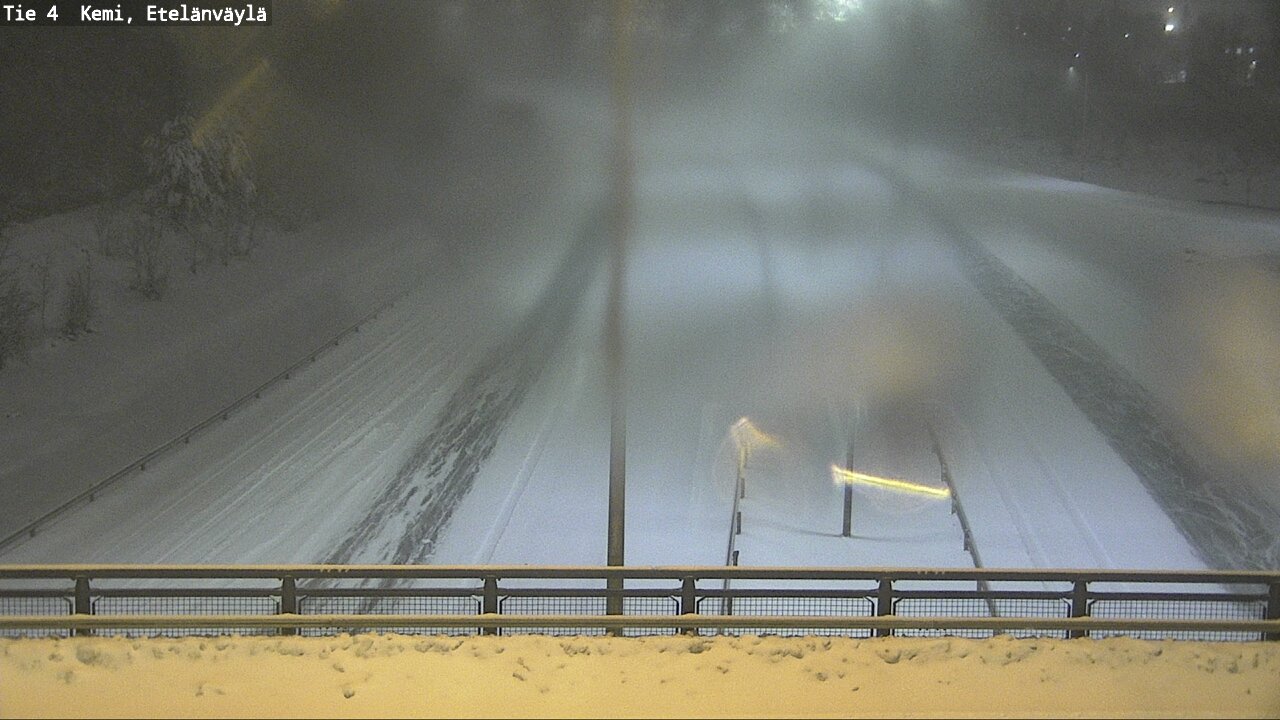 Kelikamerat Kuva Tie 4 Kemi, Etelänväylä, Kemi, Lappi