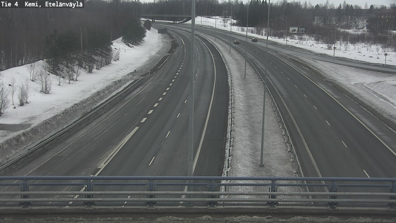 Kelikamerat Kuva Tie 4 Kemi, Etelänväylä, Kemi, Lappi