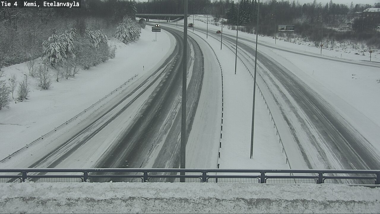 Kelikamerat Kuva Tie 4 Kemi, Etelänväylä, Kemi, Lappi