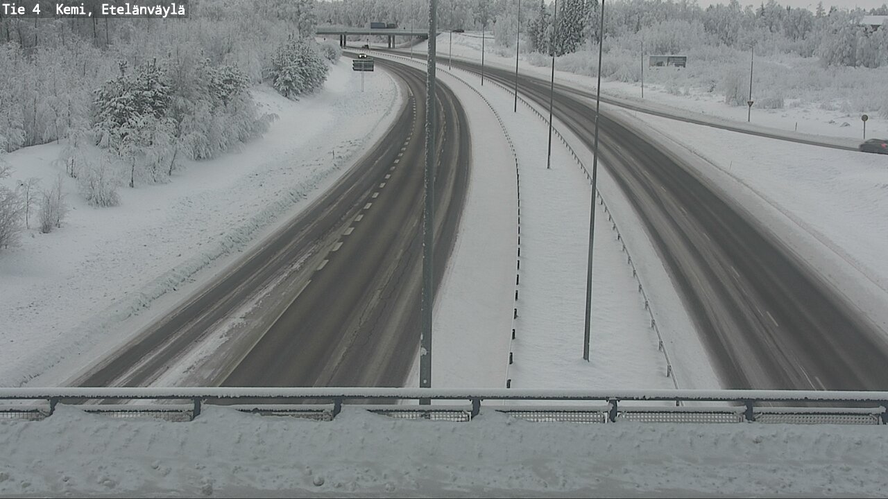 Weather Camera Image Road 4 Kemi, Etelänväylä, Kemi, Lappi
