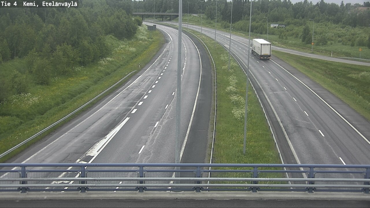 Kelikamerat Kuva Tie 4 Kemi, Etelänväylä, Kemi, Lappi
