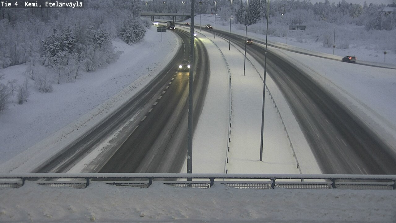 Kelikamerat Kuva Tie 4 Kemi, Etelänväylä, Kemi, Lappi