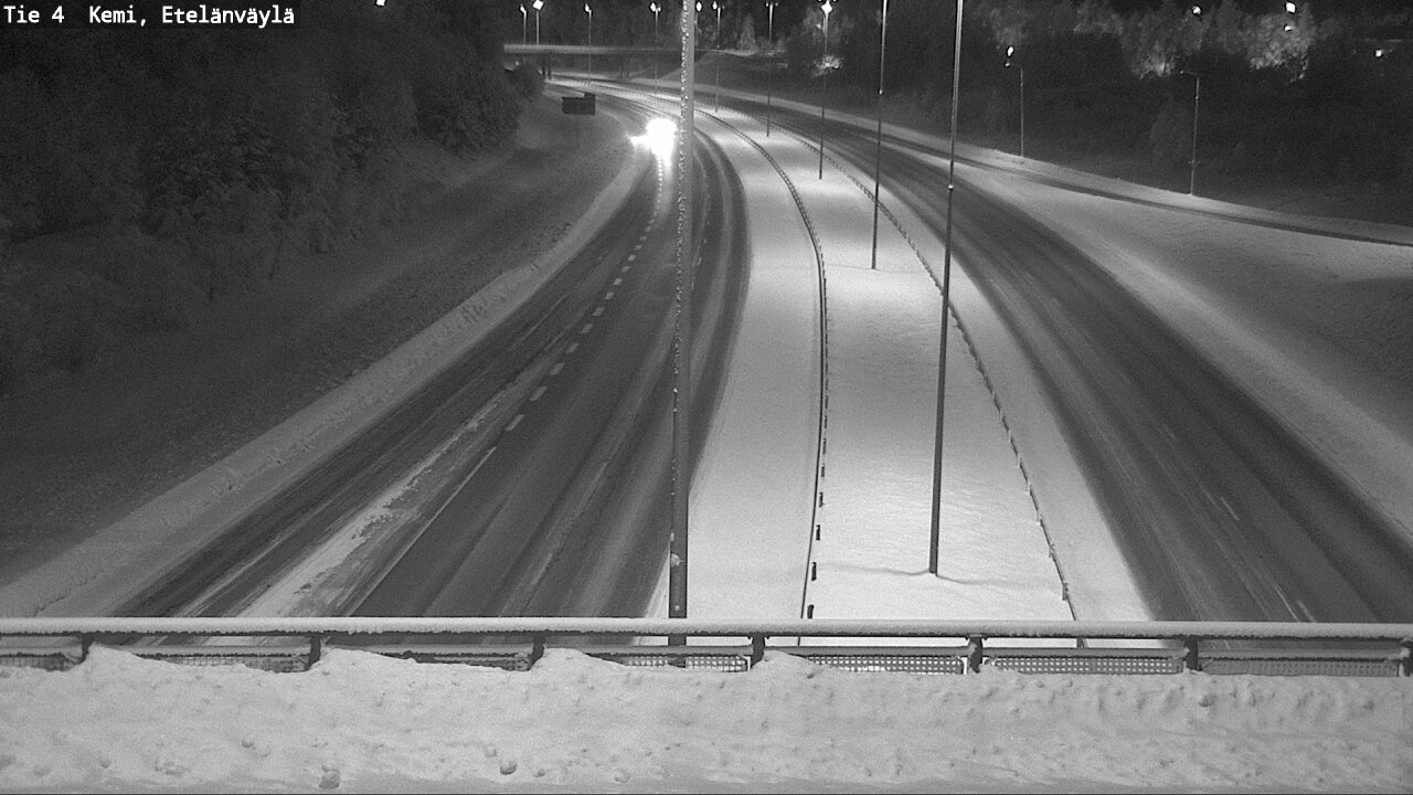 Kelikamerat Kuva Tie 4 Kemi, Etelänväylä, Kemi, Lappi