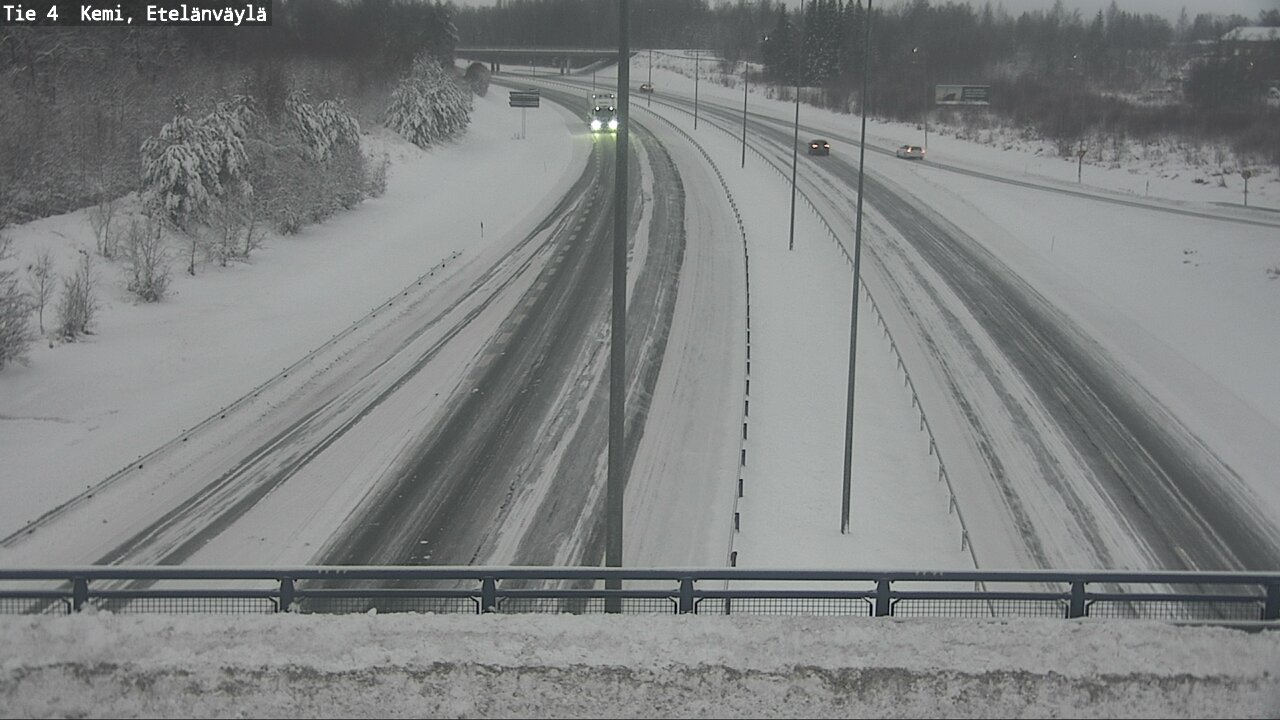 Kelikamerat Kuva Tie 4 Kemi, Etelänväylä, Kemi, Lappi