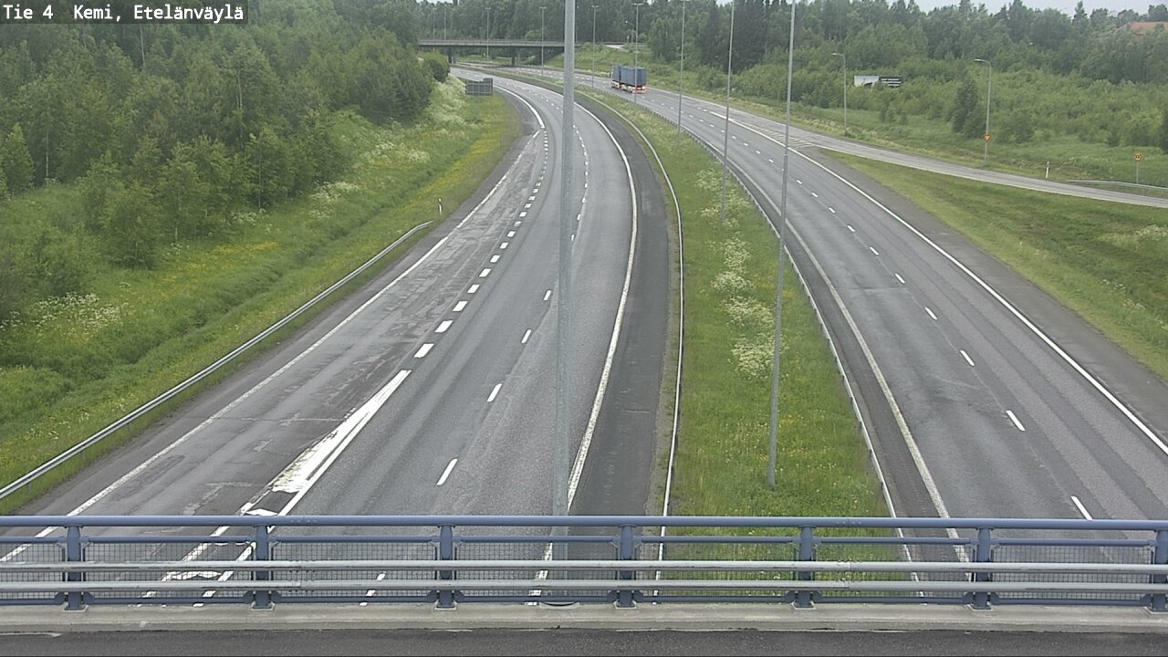 Kelikamerat Kuva Tie 4 Kemi, Etelänväylä, Kemi, Lappi