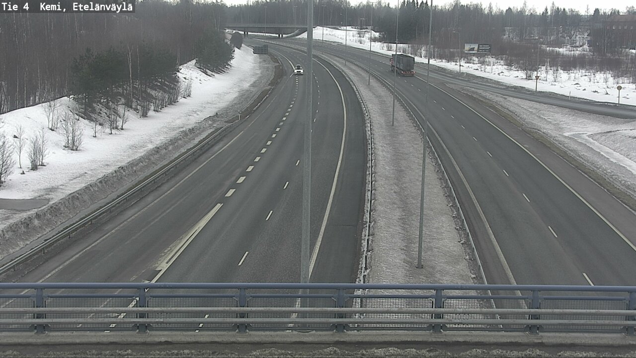 Kelikamerat Kuva Tie 4 Kemi, Etelänväylä, Kemi, Lappi