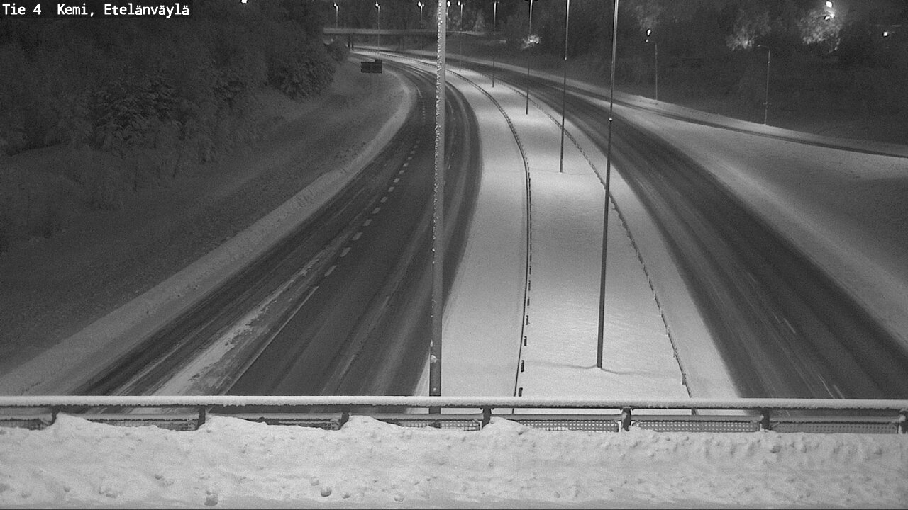 Kelikamerat Kuva Tie 4 Kemi, Etelänväylä, Kemi, Lappi