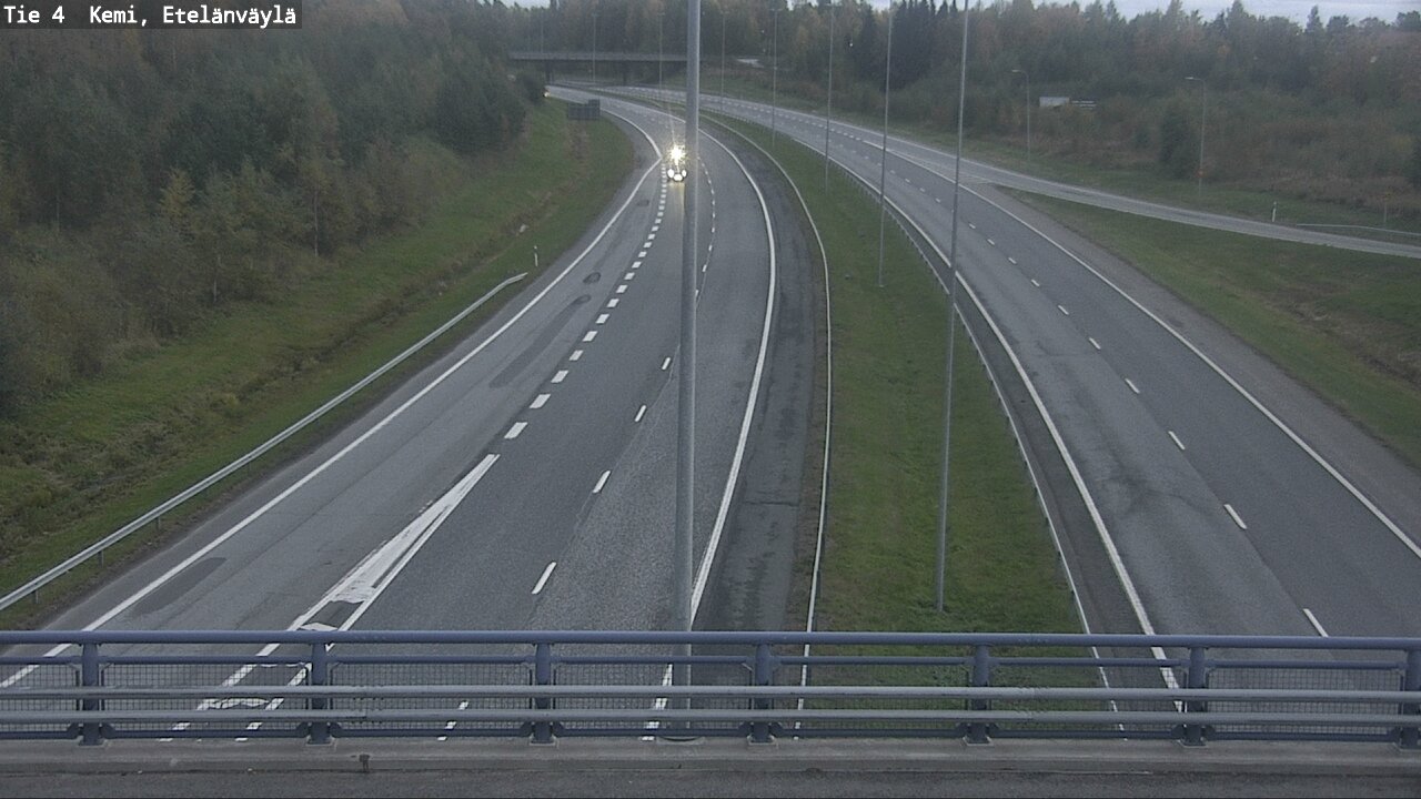 Kelikamerat Kuva Tie 4 Kemi, Etelänväylä, Kemi, Lappi