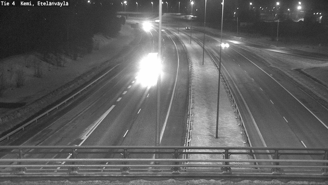 Kelikamerat Kuva Tie 4 Kemi, Etelänväylä, Kemi, Lappi