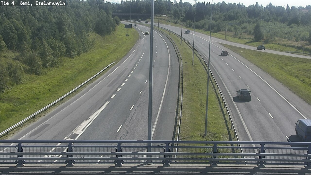 Kelikamerat Kuva Tie 4 Kemi, Etelänväylä, Kemi, Lappi